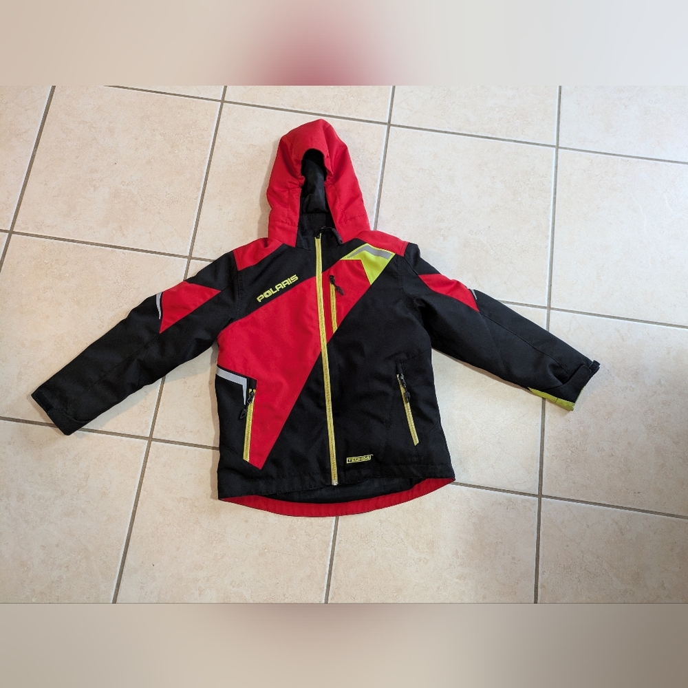 Polaris Kids Red and Black Jacket